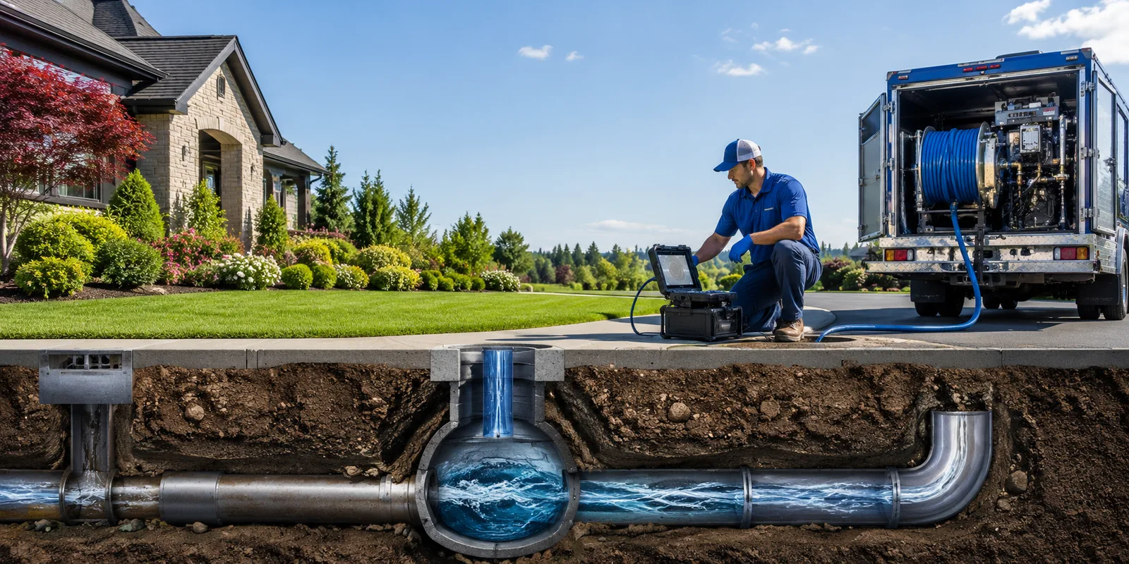 Drainage restoration information for Hazleton, PA